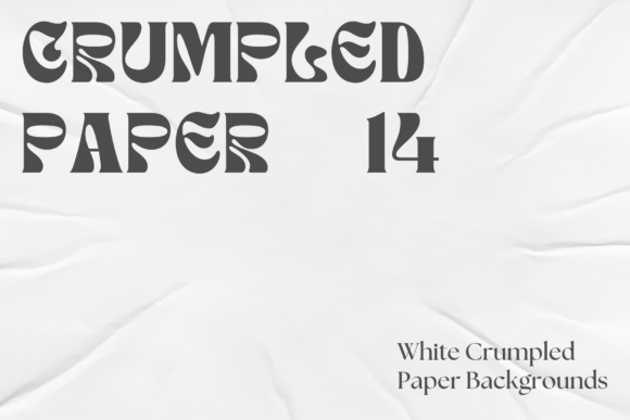 14 White Crumpled Paper Backgrounds: Elevate Your Design