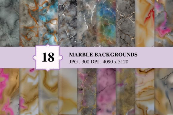 18 Marmor Backgrounds: Elevate Your Digital and Print Designs