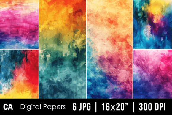 Abstract Colorful Texture Backgrounds: Instant Creative Depth