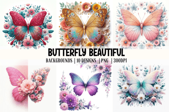 Butterfly Beautiful Backgrounds: A Designer's Guide