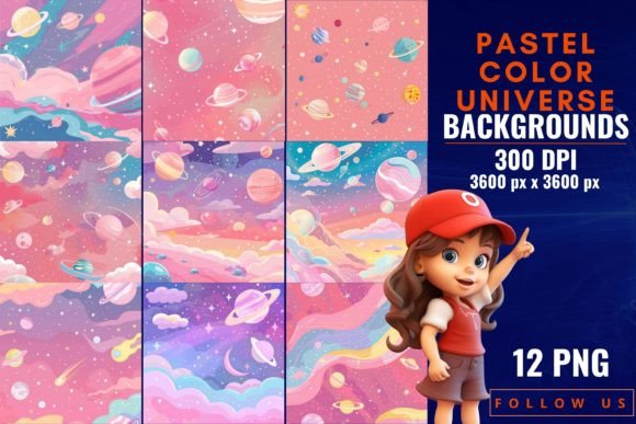 Embracing Serenity: The Allure of Pastel Universe Backgrounds