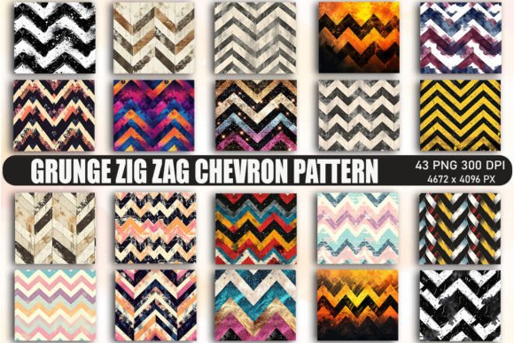 Exploring Grunge Chevron Pattern Backgrounds for Modern Projects