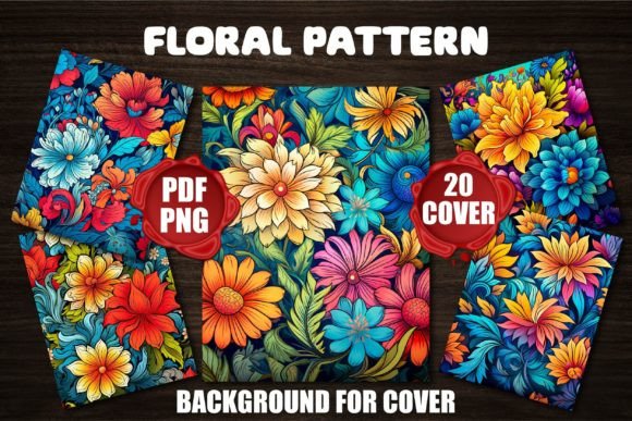 Floral Pattern Backgrounds: Elevate Your Cover Designs