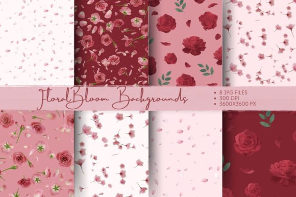 FloralBloom Backgrounds: Elevate Your Creative Projects
