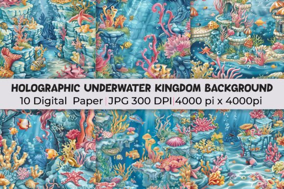 Holographic Underwater Life Backgrounds: A Deep Dive into Modern Design