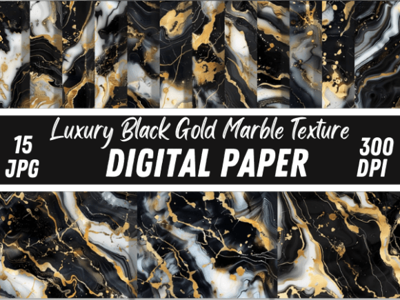 Luxury Black Gold Marble Backgrounds: A Designer's Secret Weapon