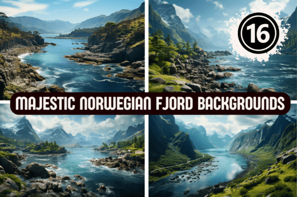 Transform Your Digital Space with Fjord Backgrounds