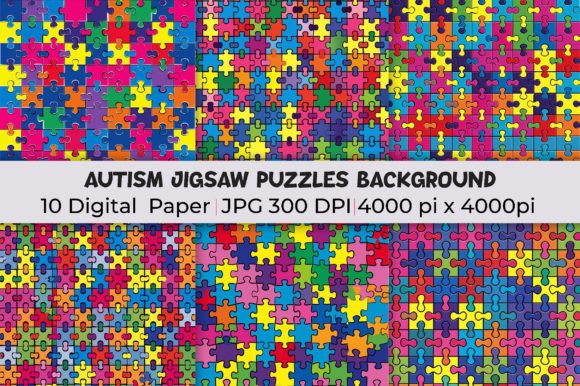 Unleashing Creativity with Autism Jigsaw Puzzles Backgrounds