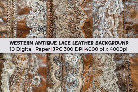 Western Antique Lace Leather: Textures for Timeless Design